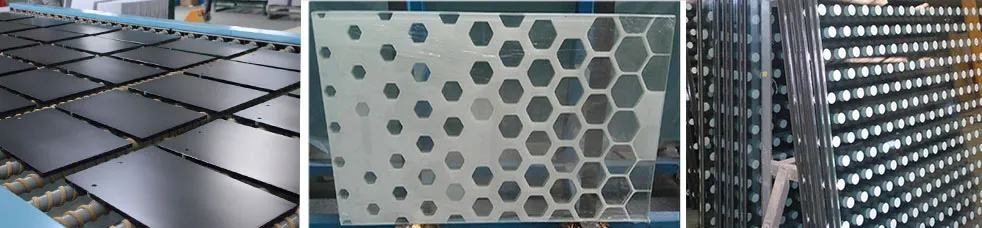 Silk Screen Print Glass Banner