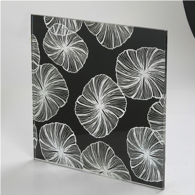 Digital Print Bar Table Beach Table Dinner Table Tempered Ceramic Frit Table Top Toughened Silk-Screen Printed Desk Glass