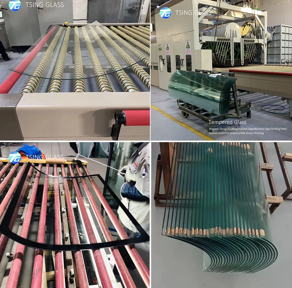 Curved Solar Photovoltaic Glass