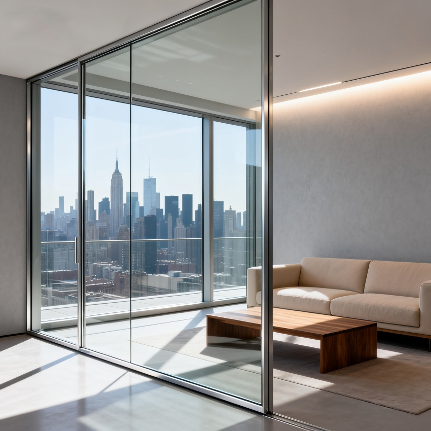 Vacuum Insulated Glass (VIG) with Safety Tempered Glass Construction