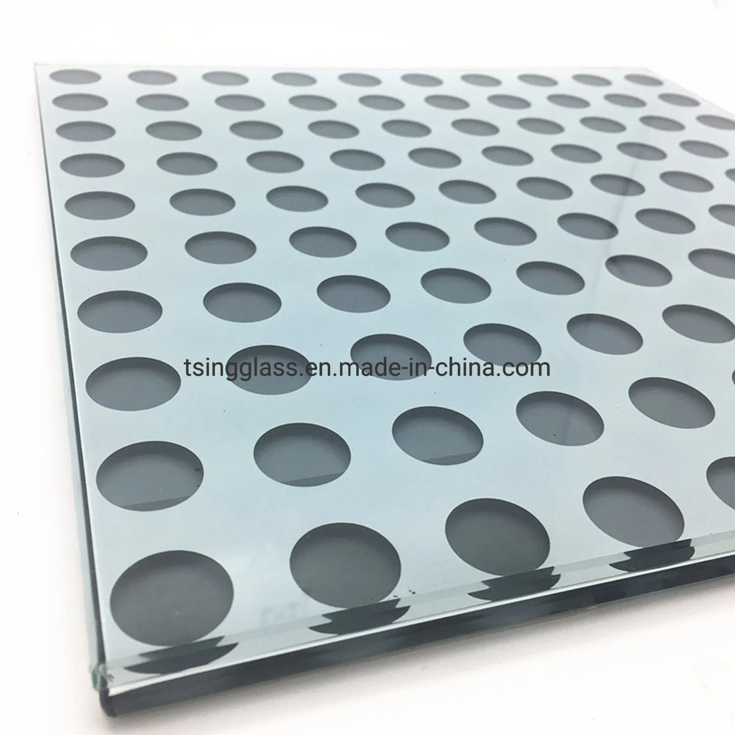 3mm-12mm Silk Screen Print Tinted Ceramic Digital Printed Tempered Laminated Glass for Kitchen Splashback Panel Windows Ceramic DOT Etched Best Price