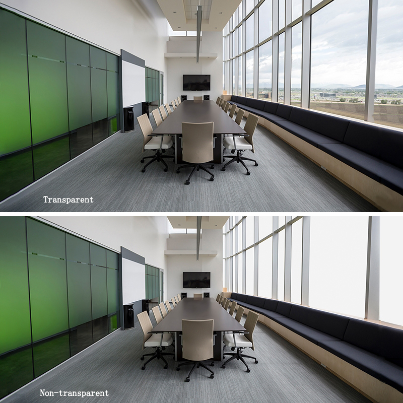 Adjustable Electric Laminated Dimming Glass Privacy-Protecting Glass Switchable Smart Glass for Office House Hotel