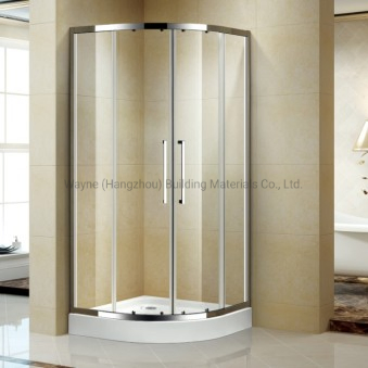 6mm 8mm 10mm Curved Bent Tempered Glass Toughened Glass for Shower Glass Door with BS6206 En12150 Certificate From Professional Glass Factory with Enough Stock