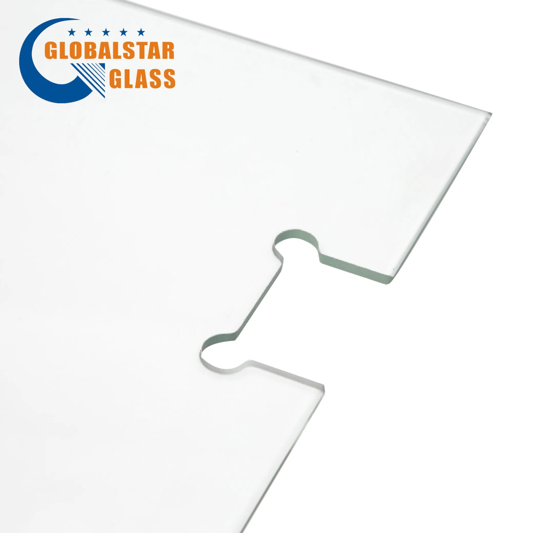 5mm 6mm 8mm 10mm 12mm 15mm 19mm Thick Clear Bent Toughened Curved Tempered Glass for Curtain Wall Windows Doors Building Swimming Pool