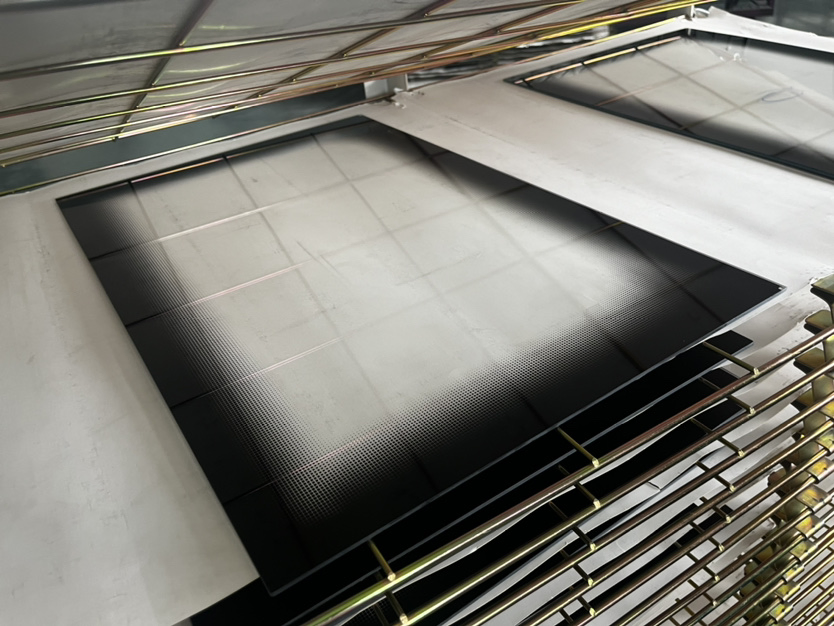 Premium Silk Screen Printed Glass Display for Home Appliances