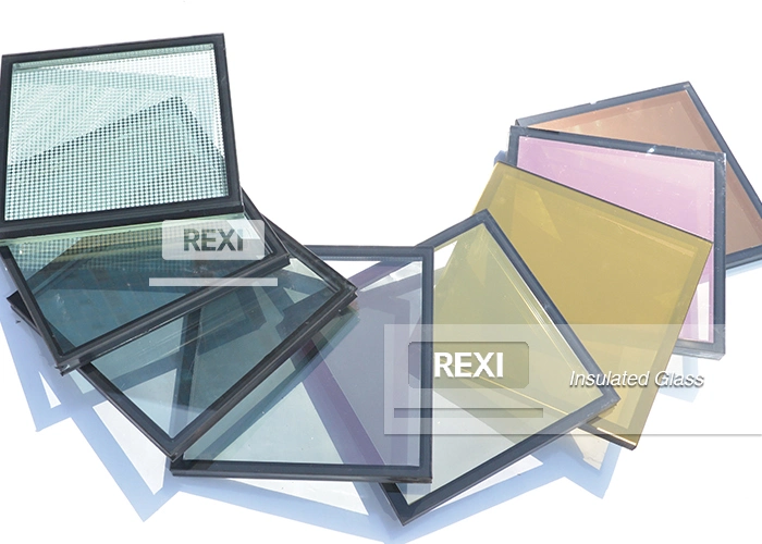 single double triple silver Low-E Insulated Glass Double Glazing Glazed Units Insulating Hollow IGU DGU Glass Manufacturer Factory Price