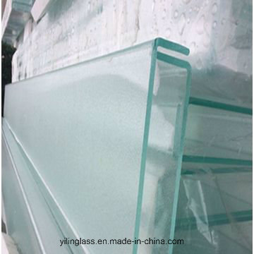 Tempered Obscure U Channel Glass