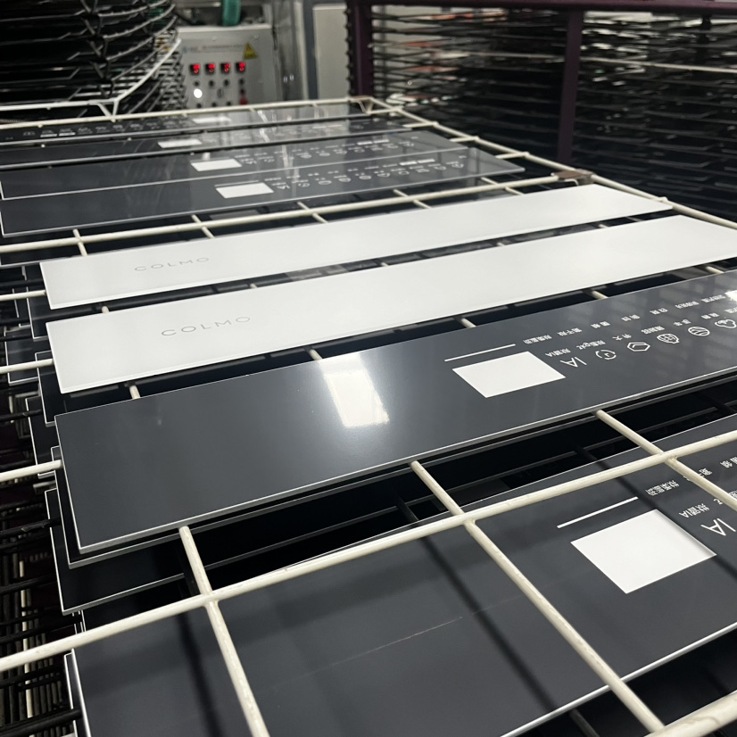 Premium Silk Screen Printed Glass Display for Home Appliances