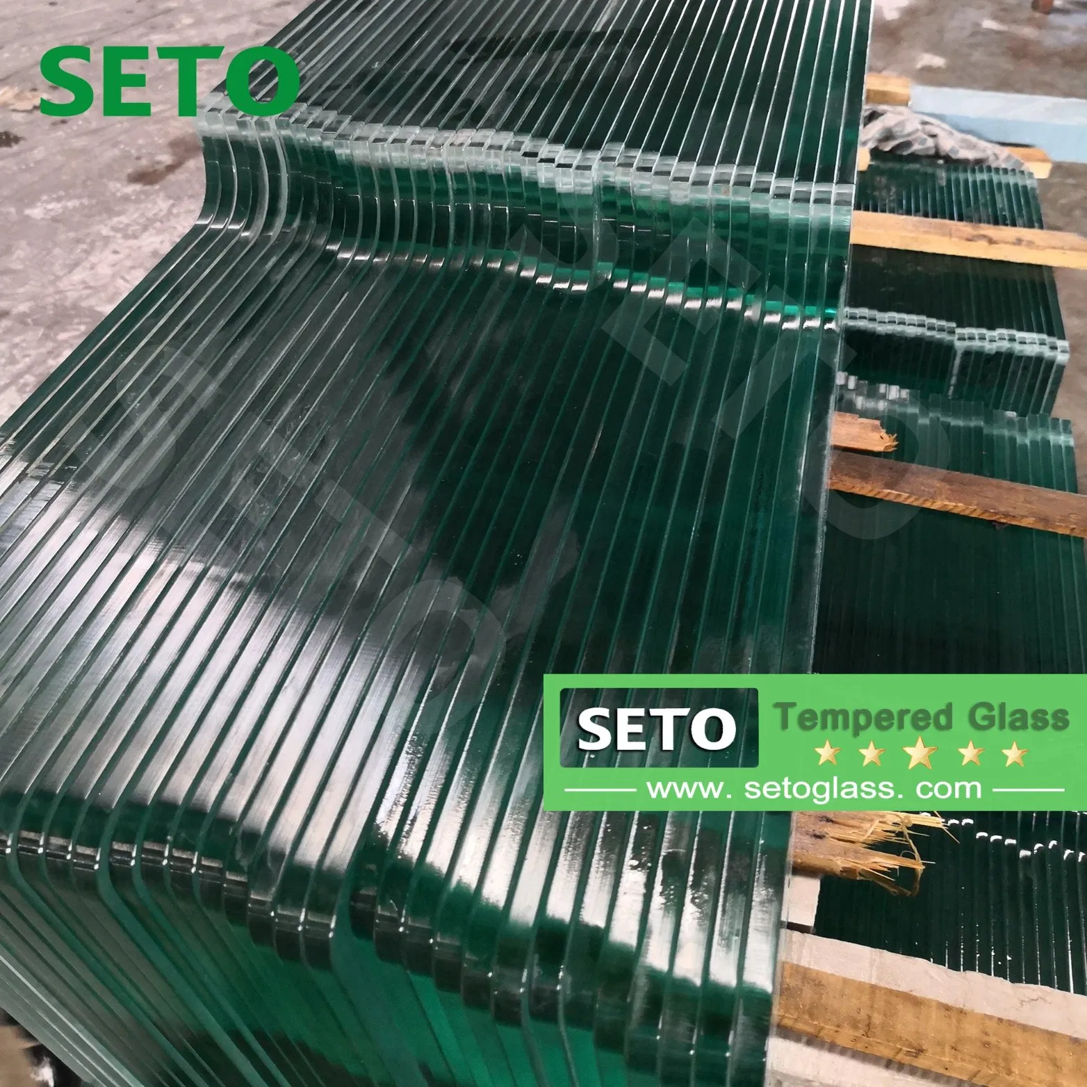 10mm 12mm Hot Bent Clear Bending Curved Tempered Glass for Elevator