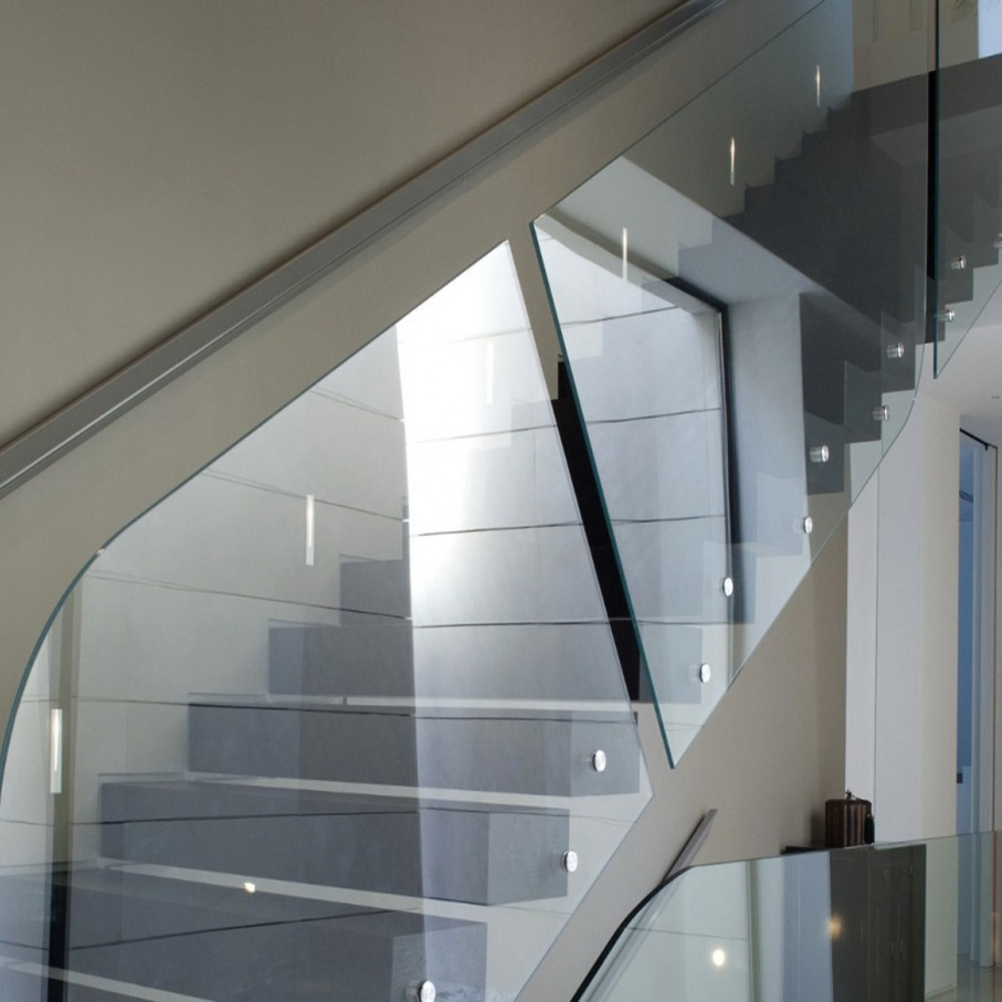 Jinghu Ultra Clear Tempered Laminated Glass Office Partition Wall Frosted Toughened Double Interlayers Soundproof Laminated Glass Wall with CE/UL/ISO