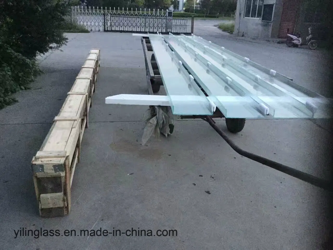 Toughened Frosted U Channel Glass for High Grade Building Decoration