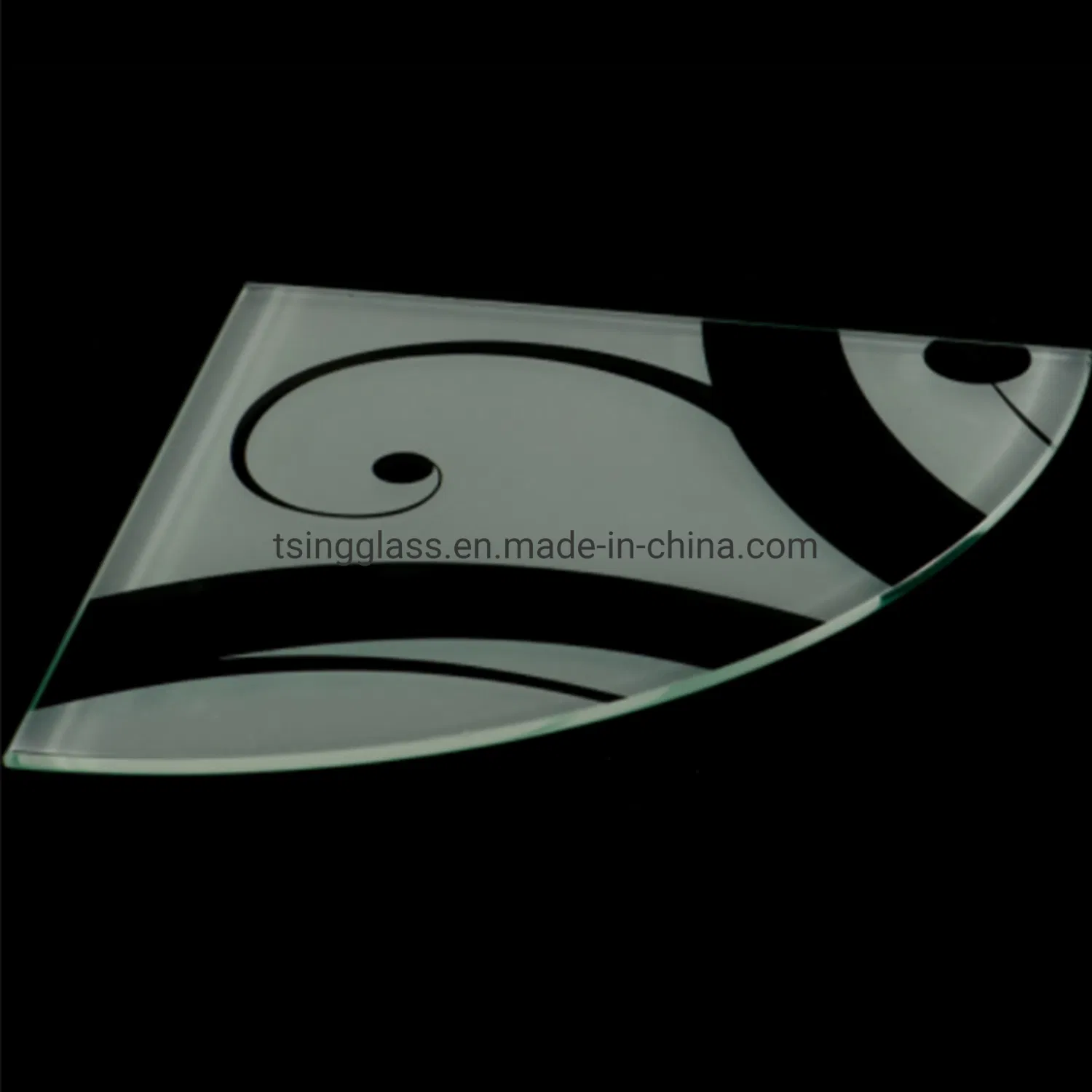 3mm-12mm Silk Screen Print Tinted Ceramic Digital Printed Tempered Laminated Glass for Kitchen Splashback Panel Windows Ceramic DOT Etched Best Price