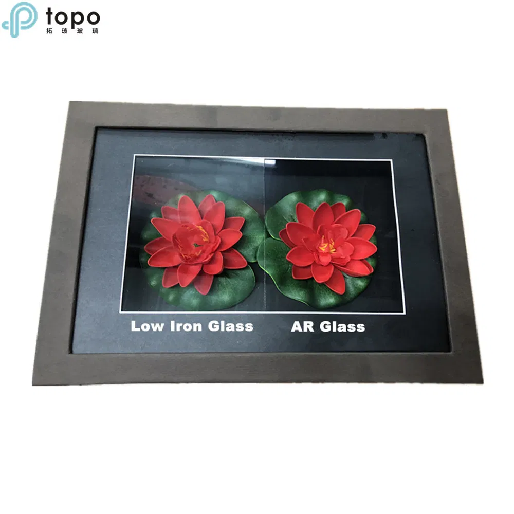 2mm 3mm 4mm 5mm 6mm 98% Light Transmittance Anti Reflective Ar Showcase Glass (AR-TP)