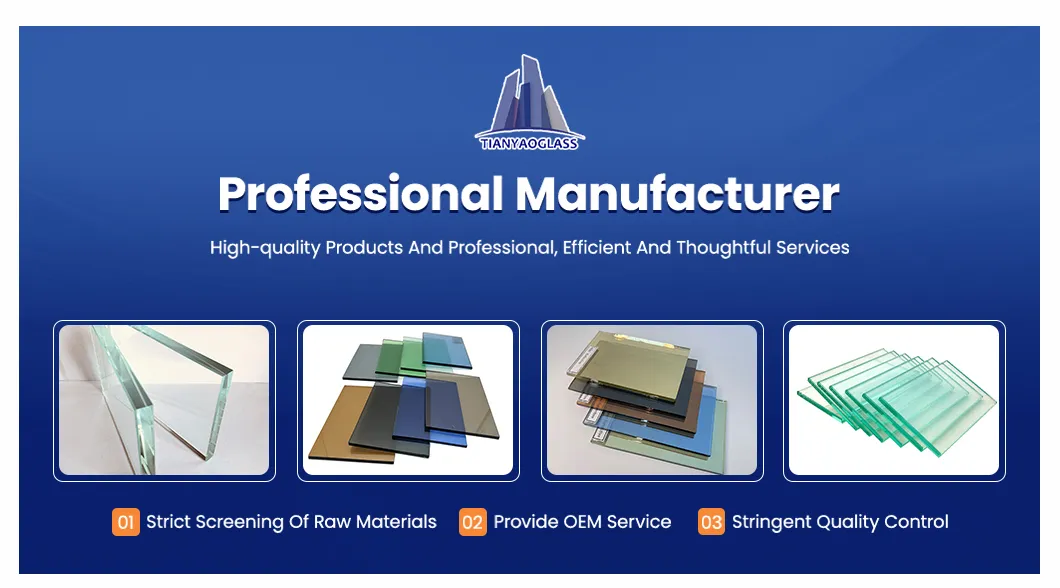 Silk Screen Printed Painted Glass