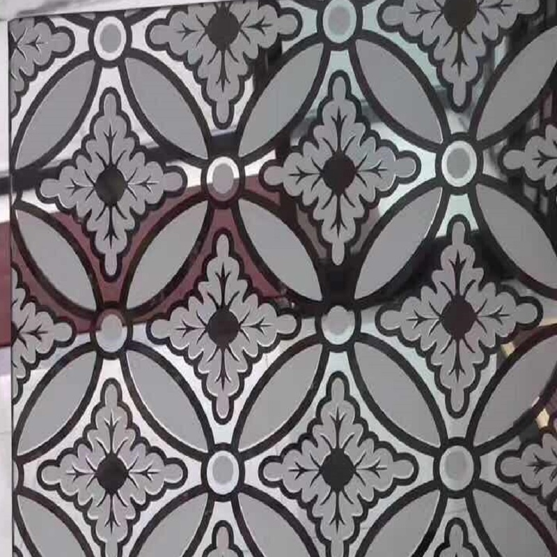 Titianium / Acid Ecthed /Silk Screen/Figured/Digital Printed/Jade/Art Decorative Glass