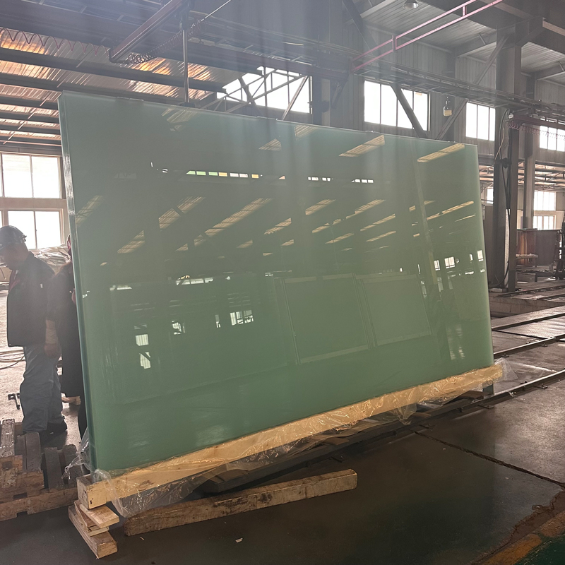 China Glass 3mm-19mm Acid Etched Glass Frosted Glass for Bathroom