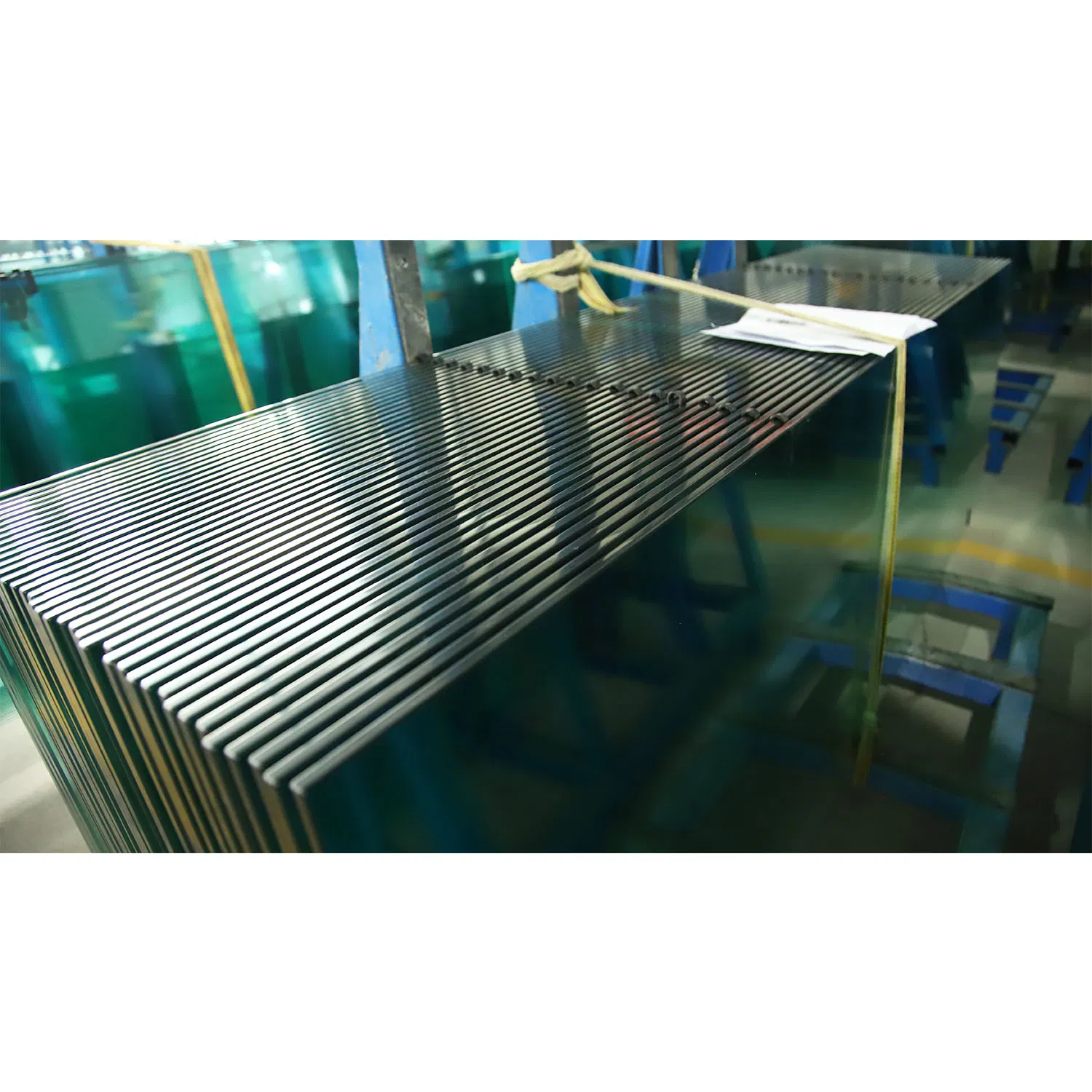 Curved Bent Glass Laminated Tempered Building Tinted Toughened