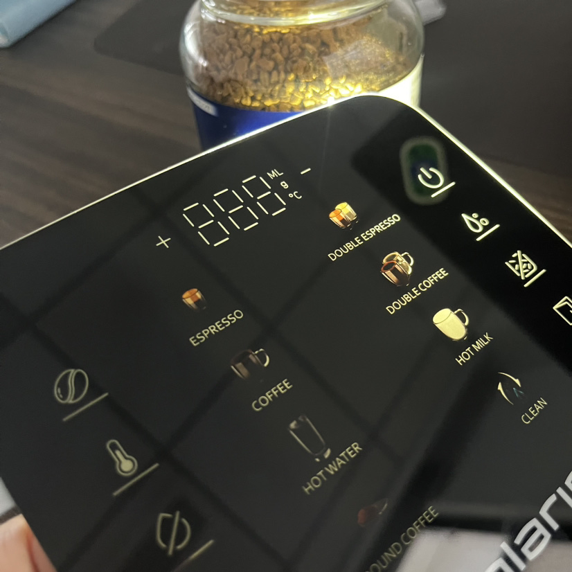 Premium Smart Home Coffeemaker with Tempered Glass Design