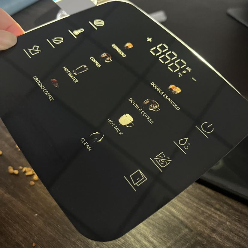 Premium Smart Home Coffeemaker with Tempered Glass Design