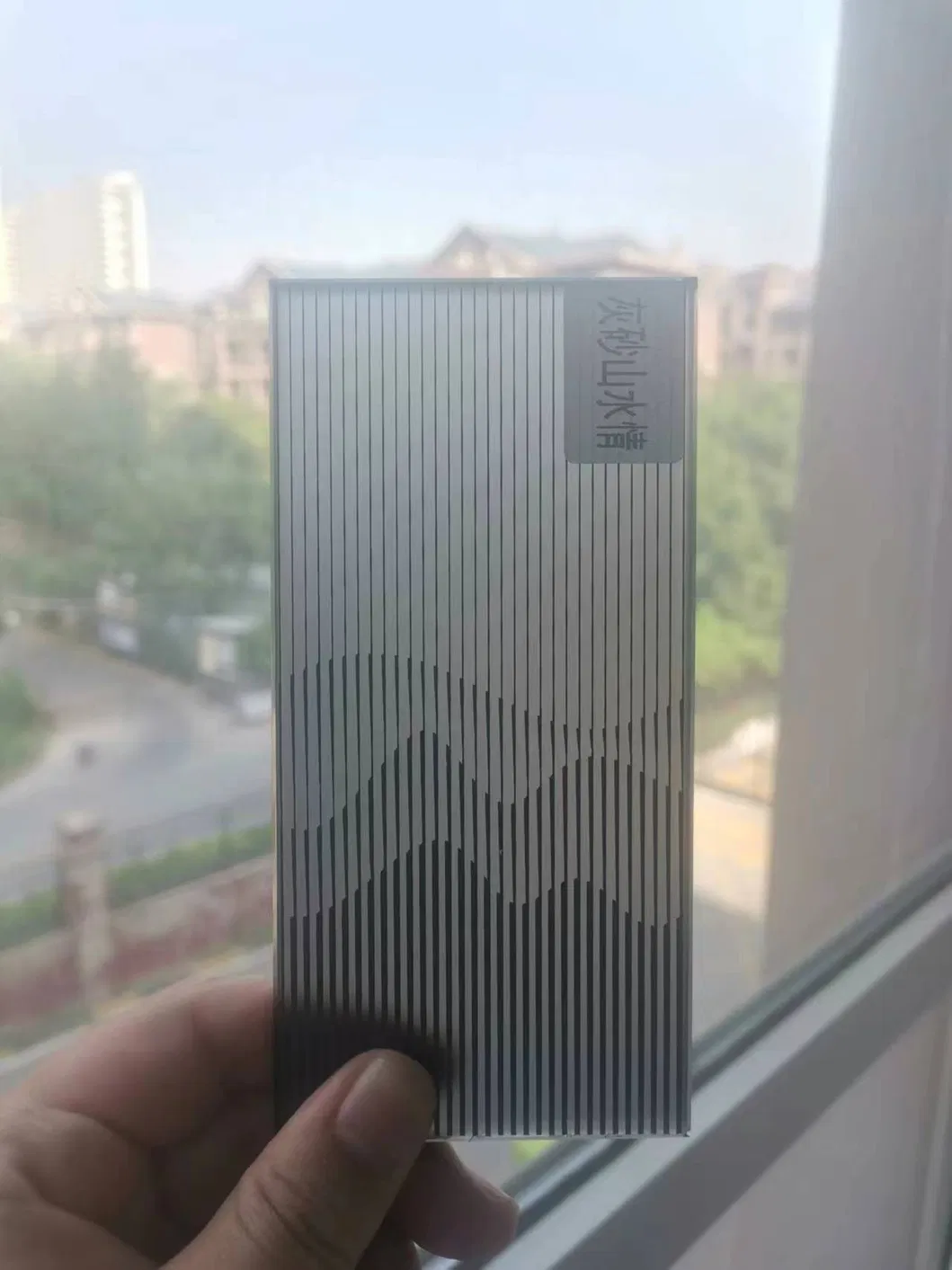 Acid Etched Pattern Glass 3