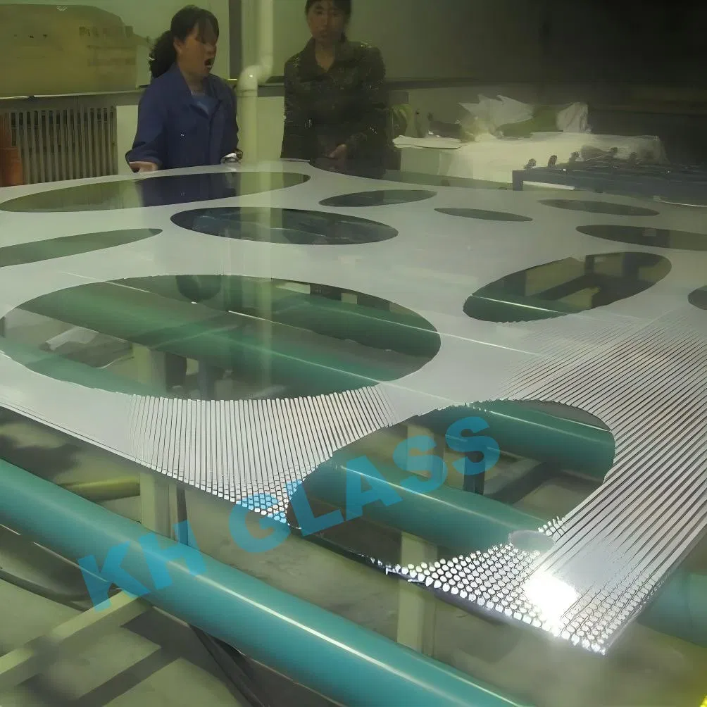 Silk Screen Printed Tempered Glass 6mm 8mm 10mm Thick Safety Tempered Glass