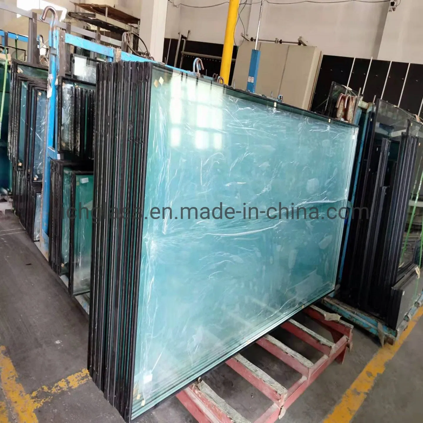 Sound Proof Float Reflective Low E Tempered Curved/Bent Insulated Glass Igu Dgu Glass for Curtain Wall