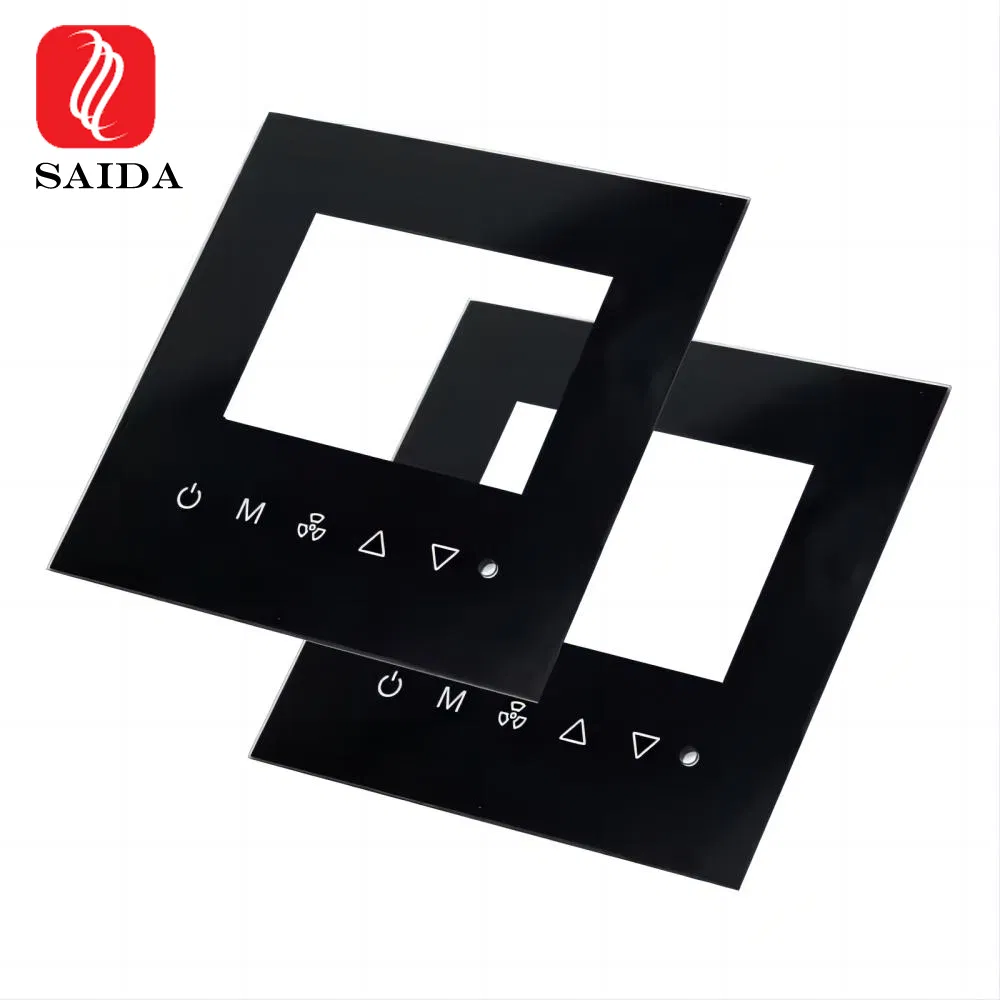 OEM 0.5mm-4mm Silk-Screen Printed Tempered Ar/AG Glass for Industrial Cover Glass