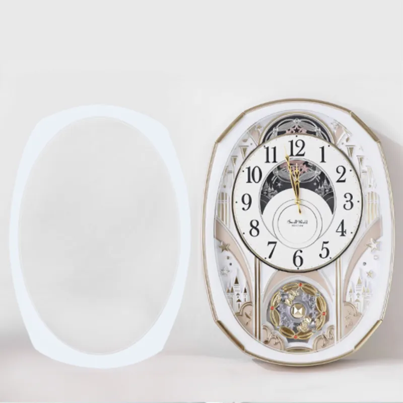 Electronic Clock Glass