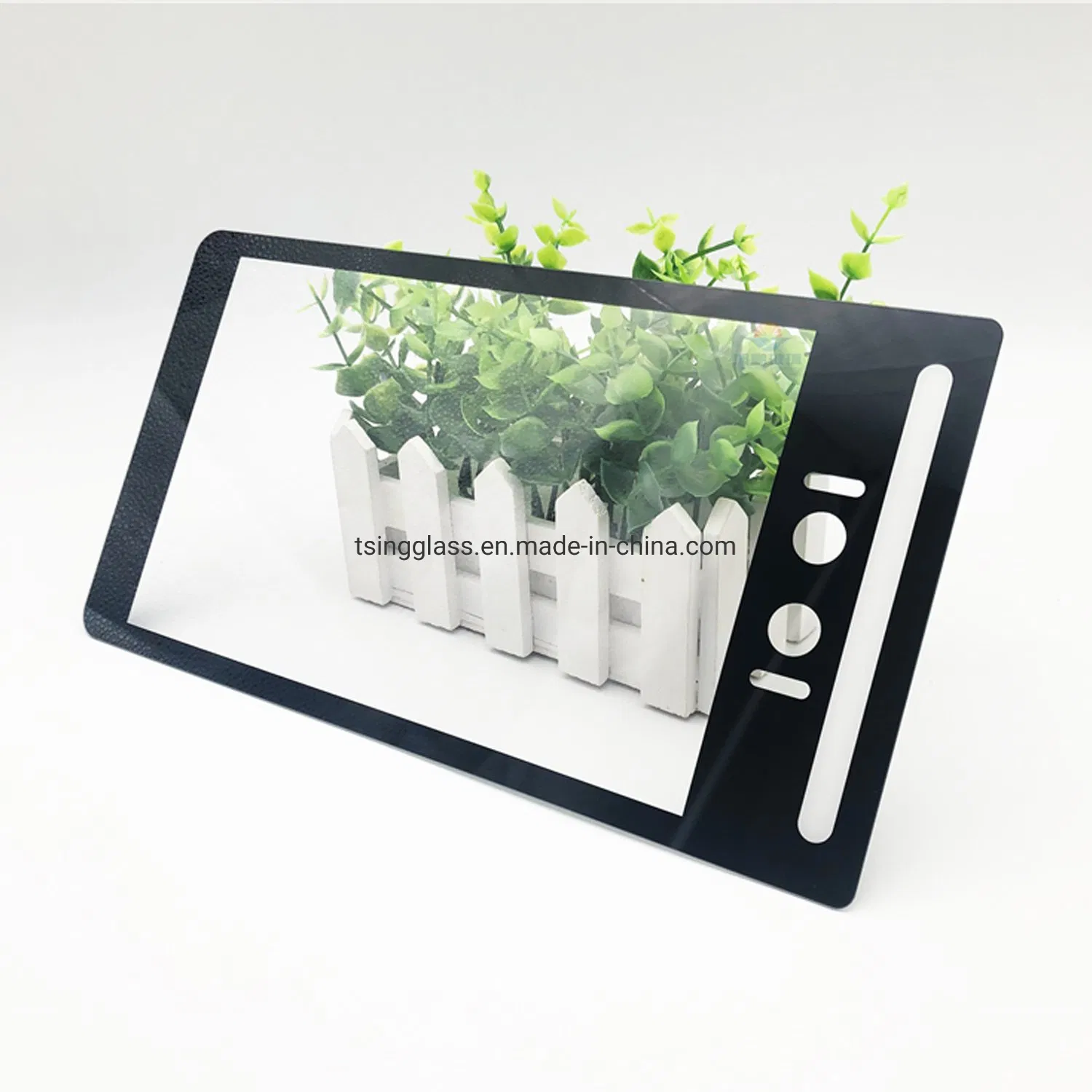 Factory Custom OEM 1mm 2 mm 3mm 4mm Silk Screen Printing Printed Corning Gorilla Tempered Display Cover Protector Flexible Screen Touch Panel Glass