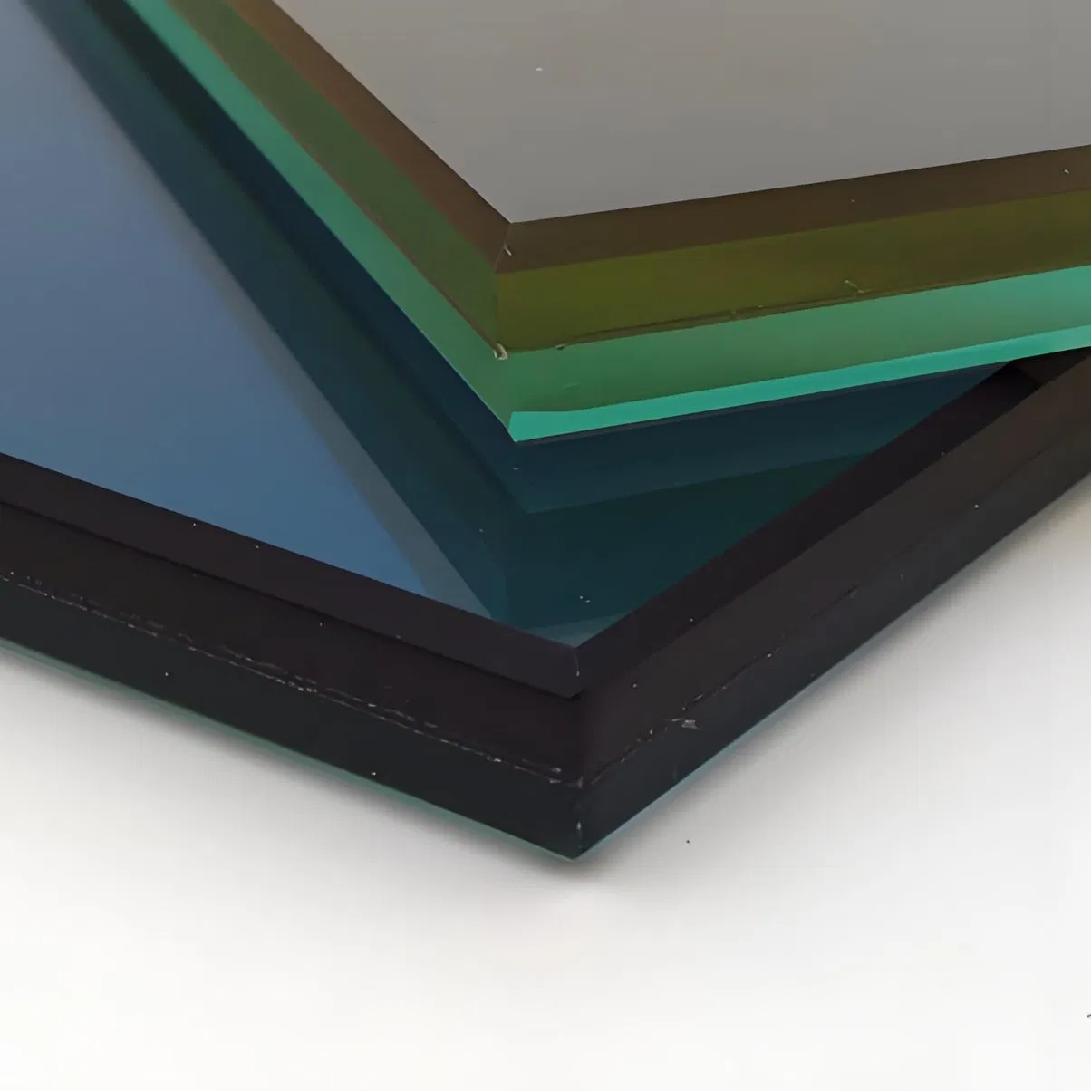 Safety Tempered Laminated Double Glass 0.76 1.14 1.52 PVB Layer Heat Insulation Glass Soundproof Glass