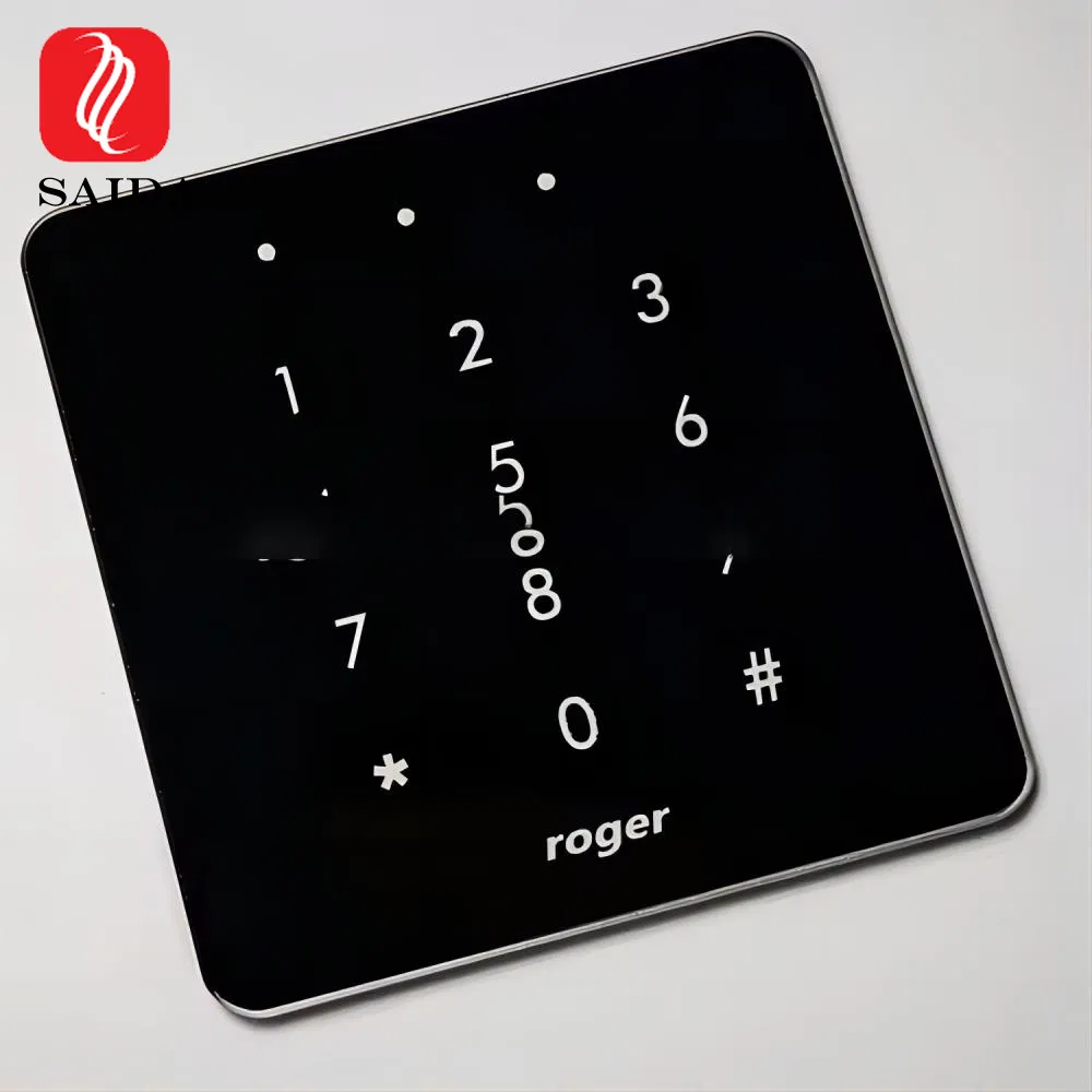 OEM 0.5mm-4mm Silk-Screen Printed Tempered Ar/AG Glass for Industrial Cover Glass