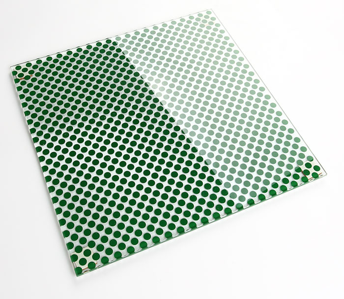 12mm Tempered Ceramic Fritted Glass Silk Screen Printed Frosted Glass for Building/Decoration/Wall