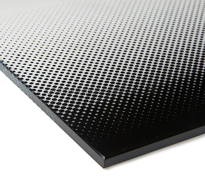 China Supplier Silk Screen Printing Glass Decoration Glass Customized Color Print Logo