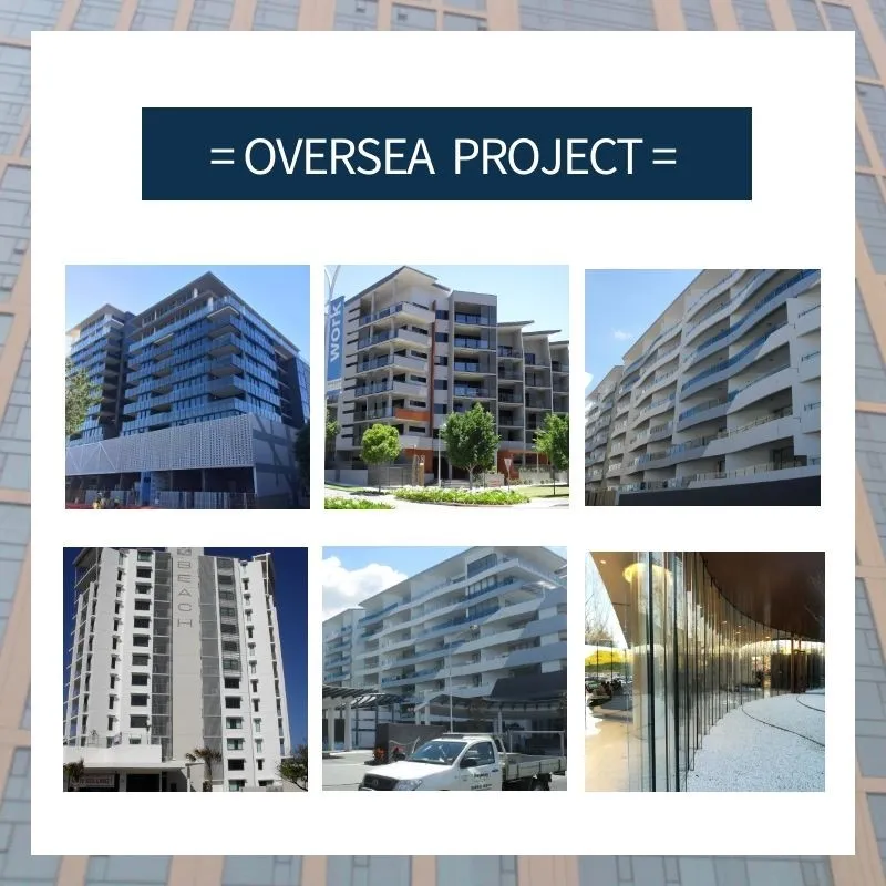 Oversea projects