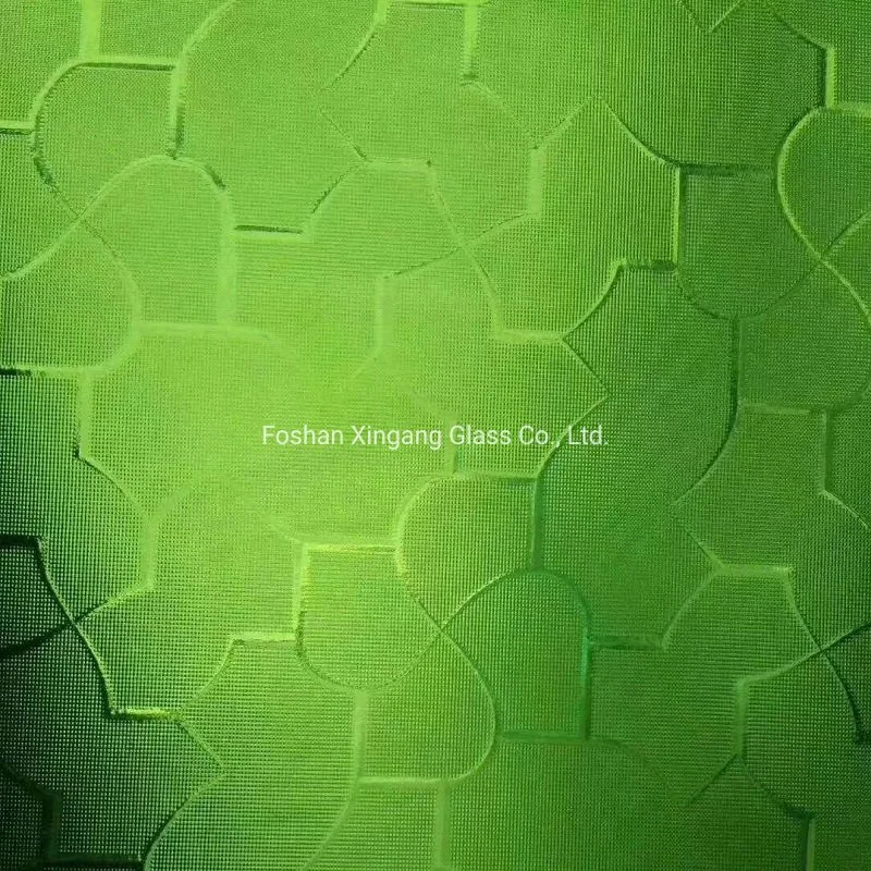 Frosted/Acid Etched/Figured/Moru Patterned Glass for Partition /Doors