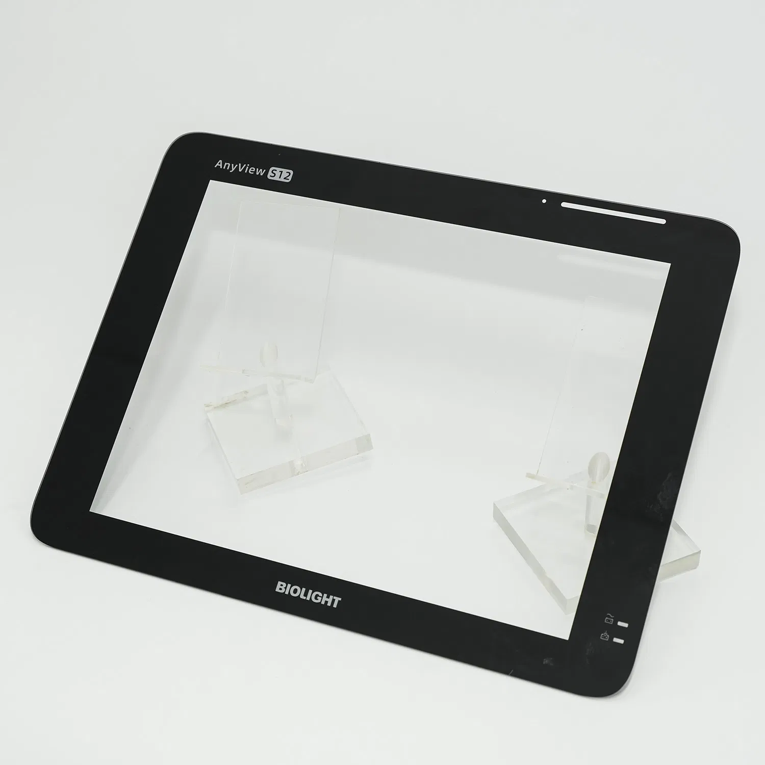 Customized High Performance High Transmittance Tempered Anti Fingerprint Glass for Smart Home Usage