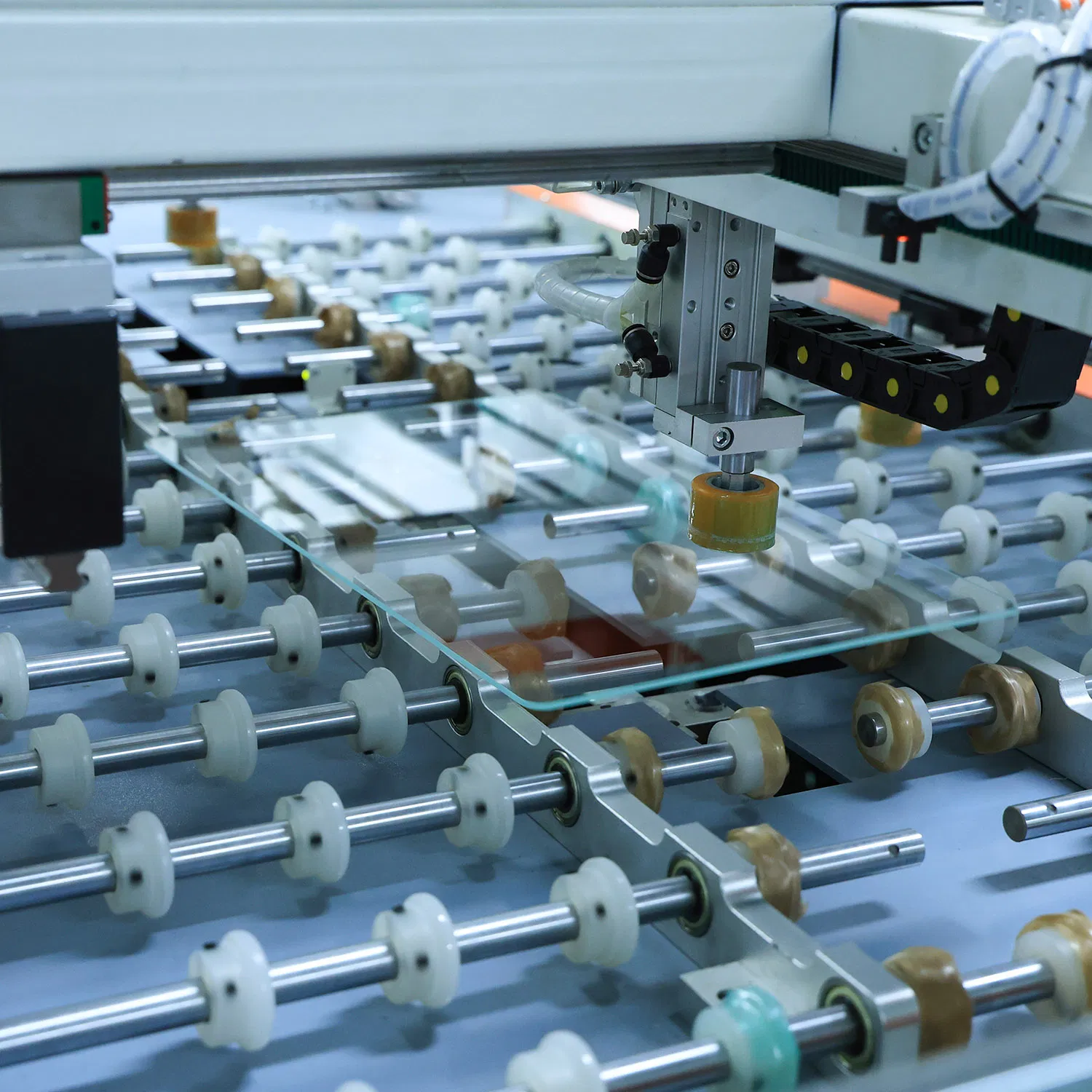 Premium Silk-Screen Printed Tempered Glass for Air Conditioner Front Panel