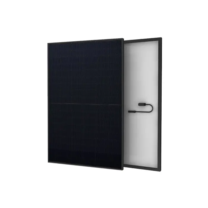 ODM Grade A Full Black N type TOPCon Half cell Bifacial solar PV modules Manufacturer, Manufacturers