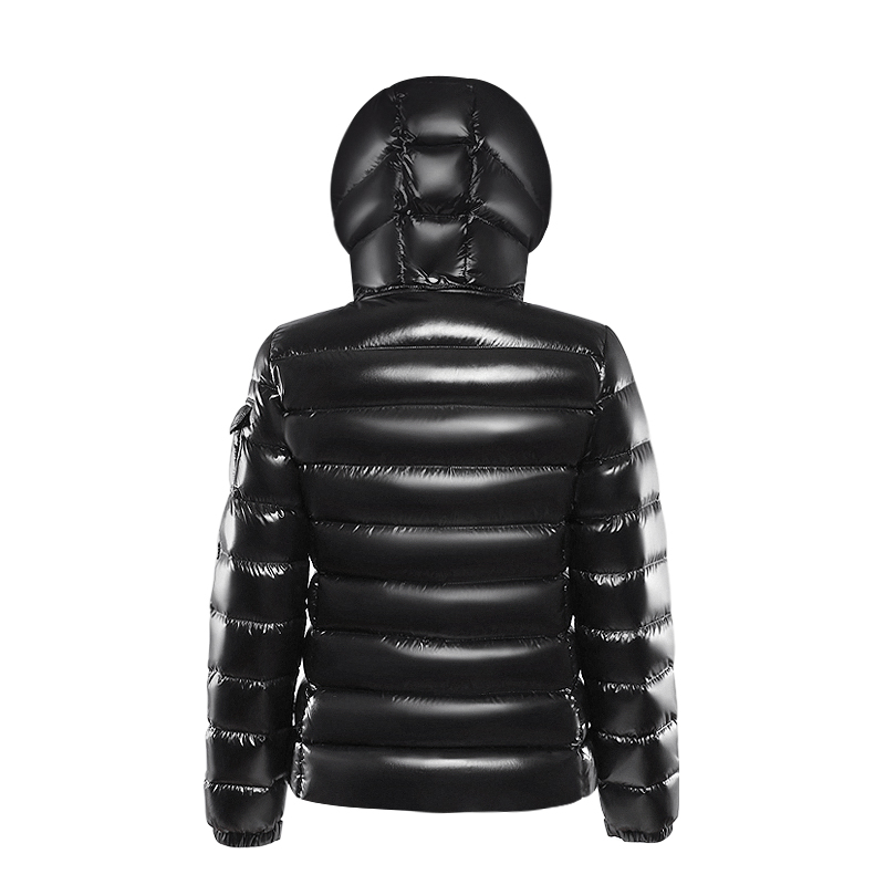 Custom Outdoor Windproof Casual Jackets Black Quilted Jacket Short Coat Woman for Winter