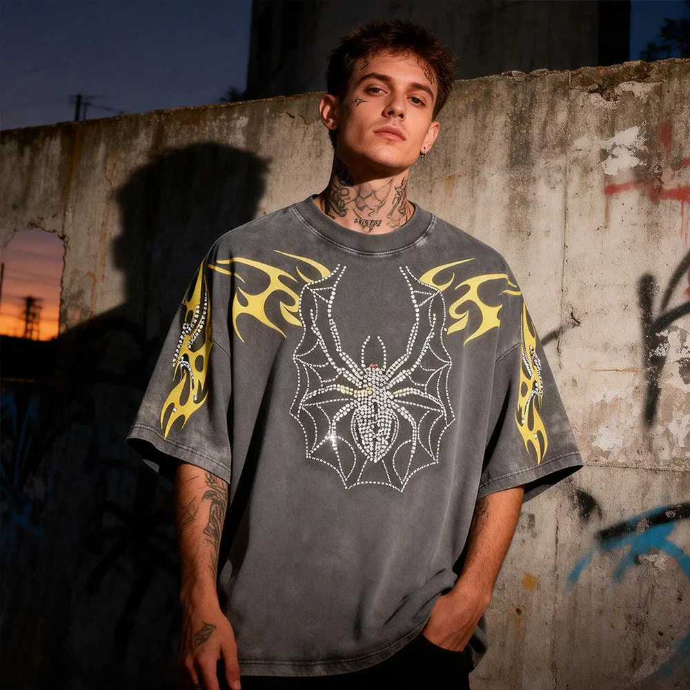 Custom Print Men's Oversized T-Shirt for Minimalist Everyday Wear