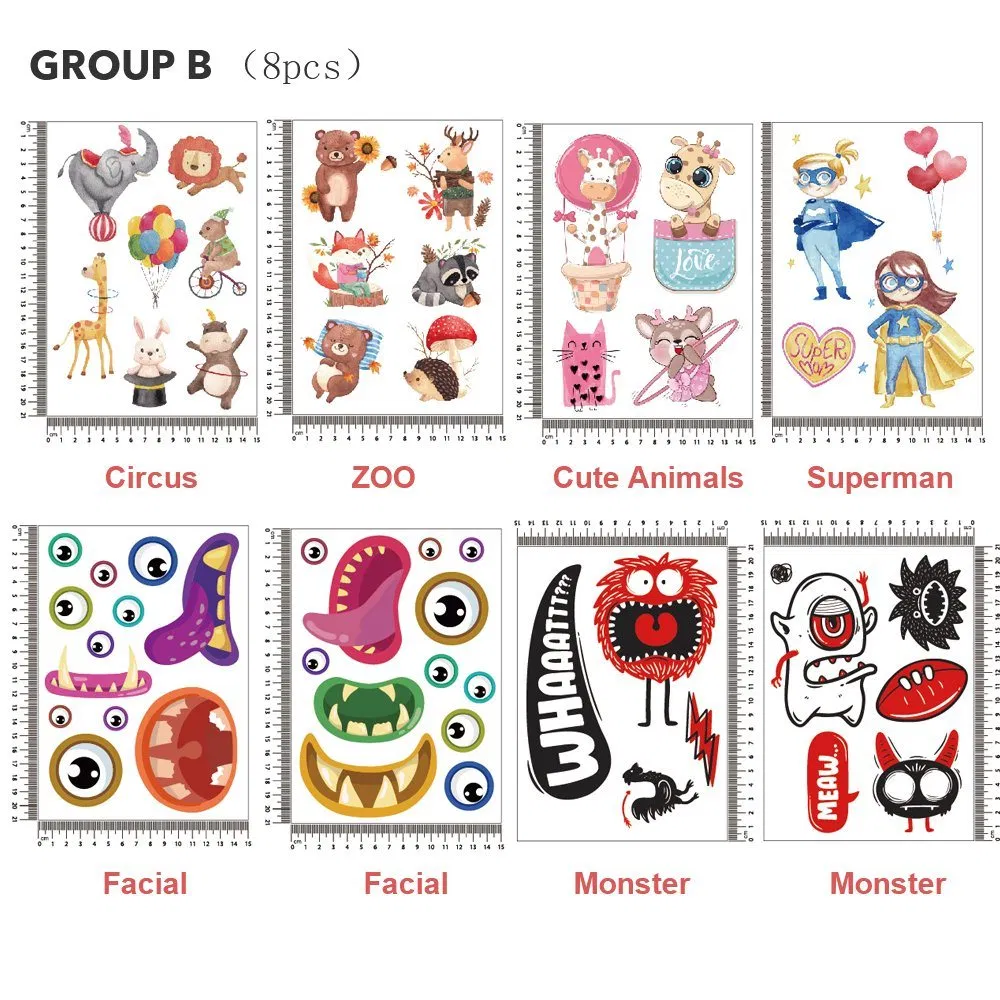 Cheap Price Tagless Label Custom Monster Heat Transfer Logo