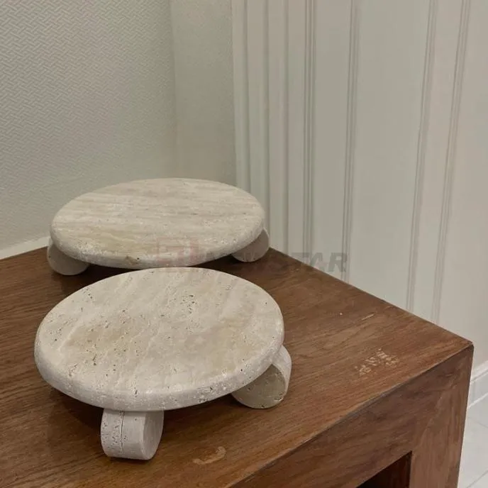 Travertine Incense Burner 6