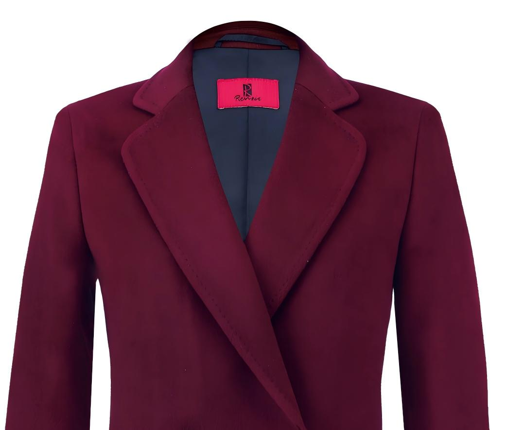 Elegant Double Breasted Wool Women Coat Custom Factory for Workdays Wear