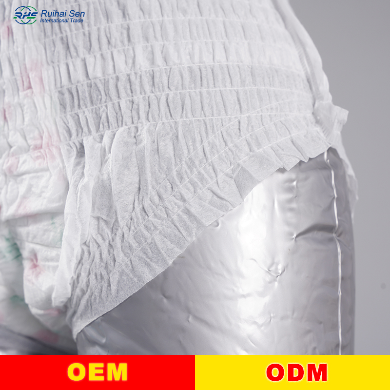 Wholesale OEM Custom Cheap Unisex Adult Disposable Pull up Diapers Pants Manufacturer