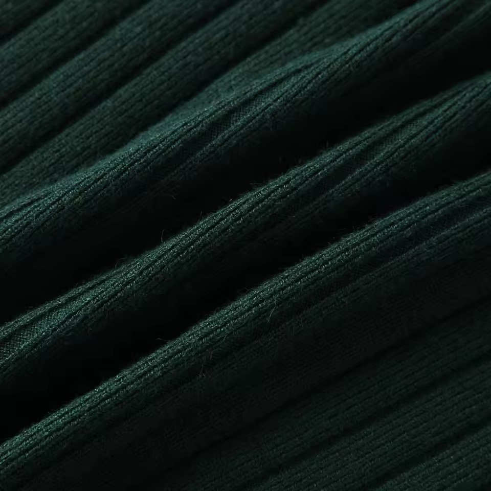 Clothing Manufacturer Companies Custom OEM Button Bodycon Pullover Knit Sweater Maxi Long Dresses Women Cloth Modest Wear 2026