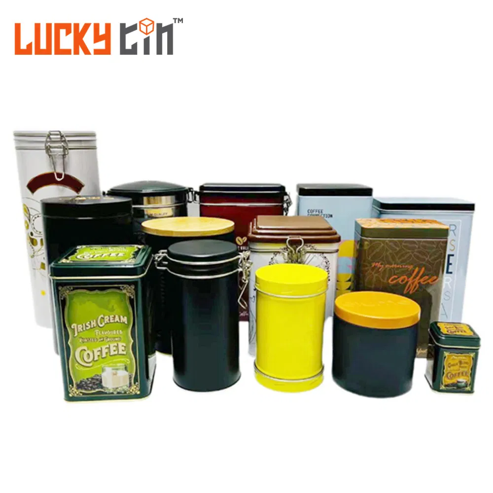 Cylindrical Round Metal Box