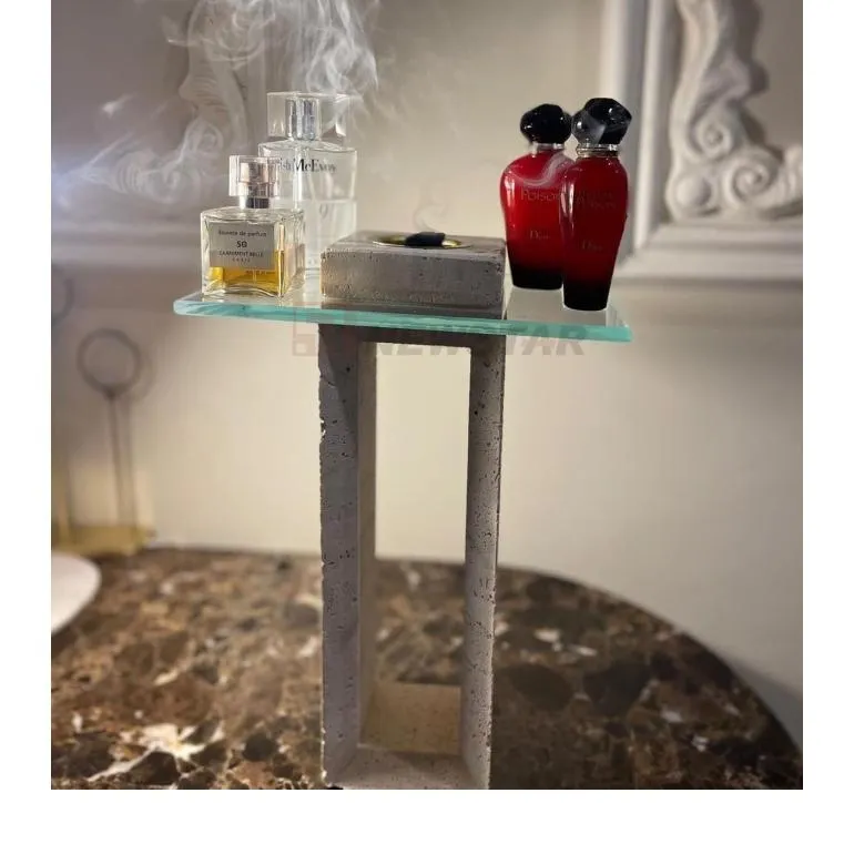 Travertine Incense Burner 2