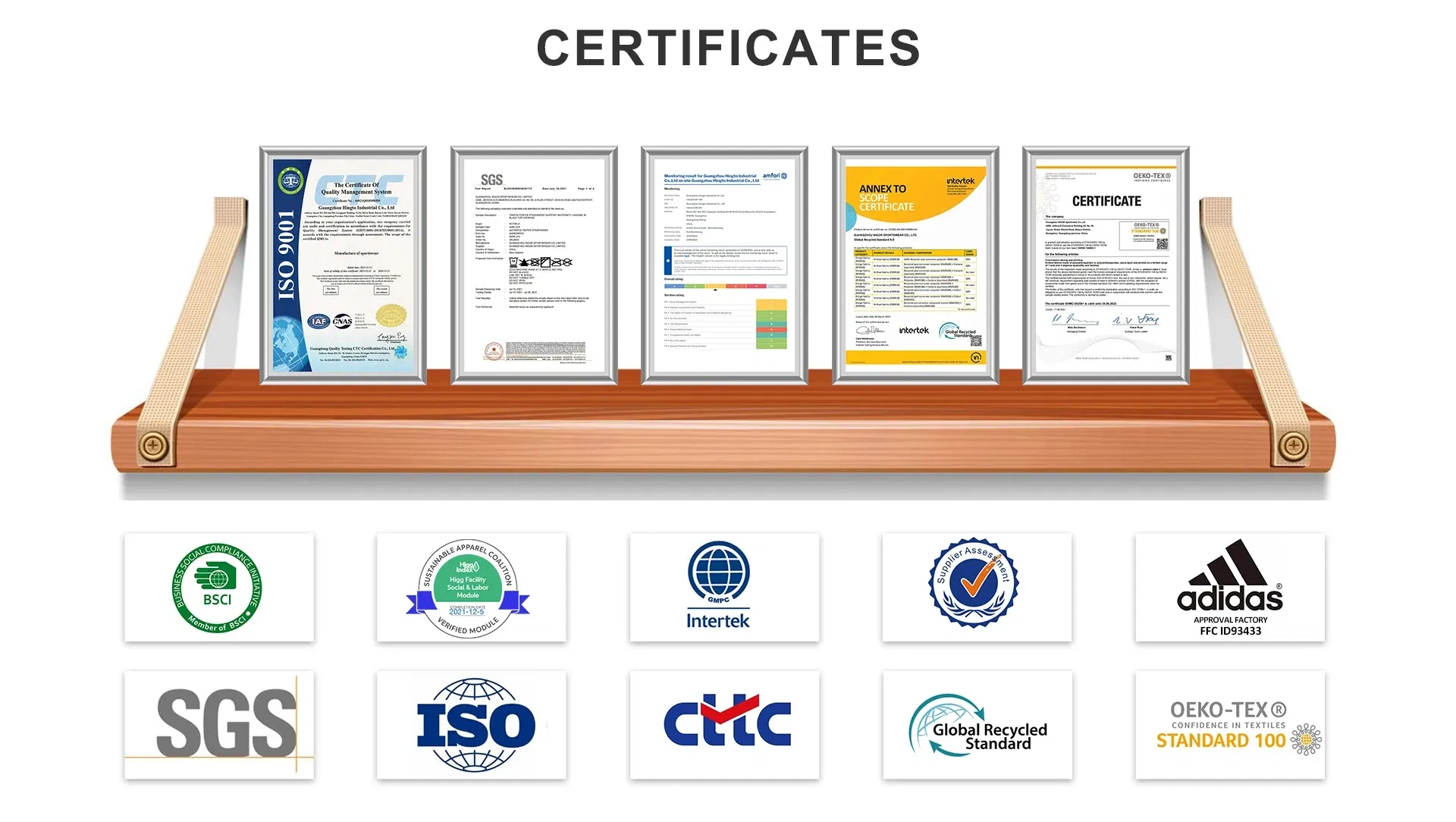 Certifications