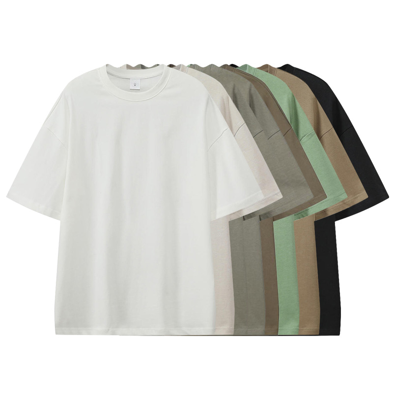 Prime Quality Custom Label Logo 300g 100%Cotton Men Tshirt Oversized Blank T Shirts