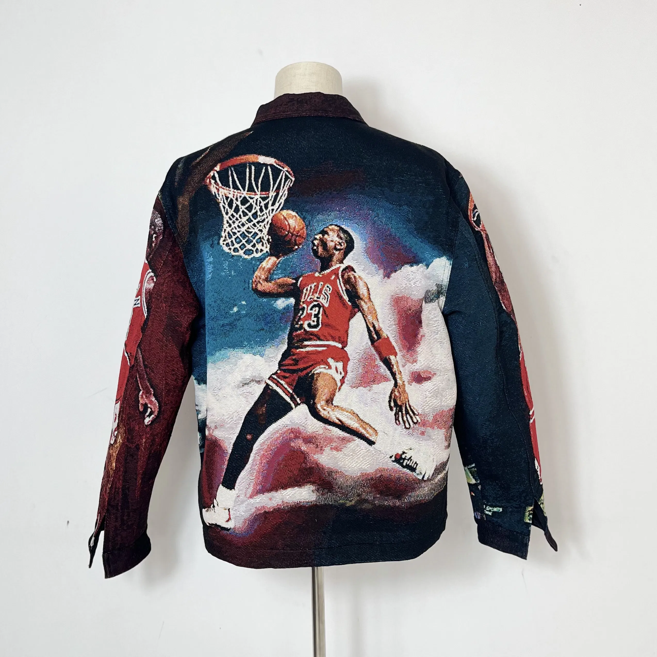Tyler The Creator Custom Tapestry Clothing Manufacturer Bomber Jacket Tapestri Jacket Shirt Men